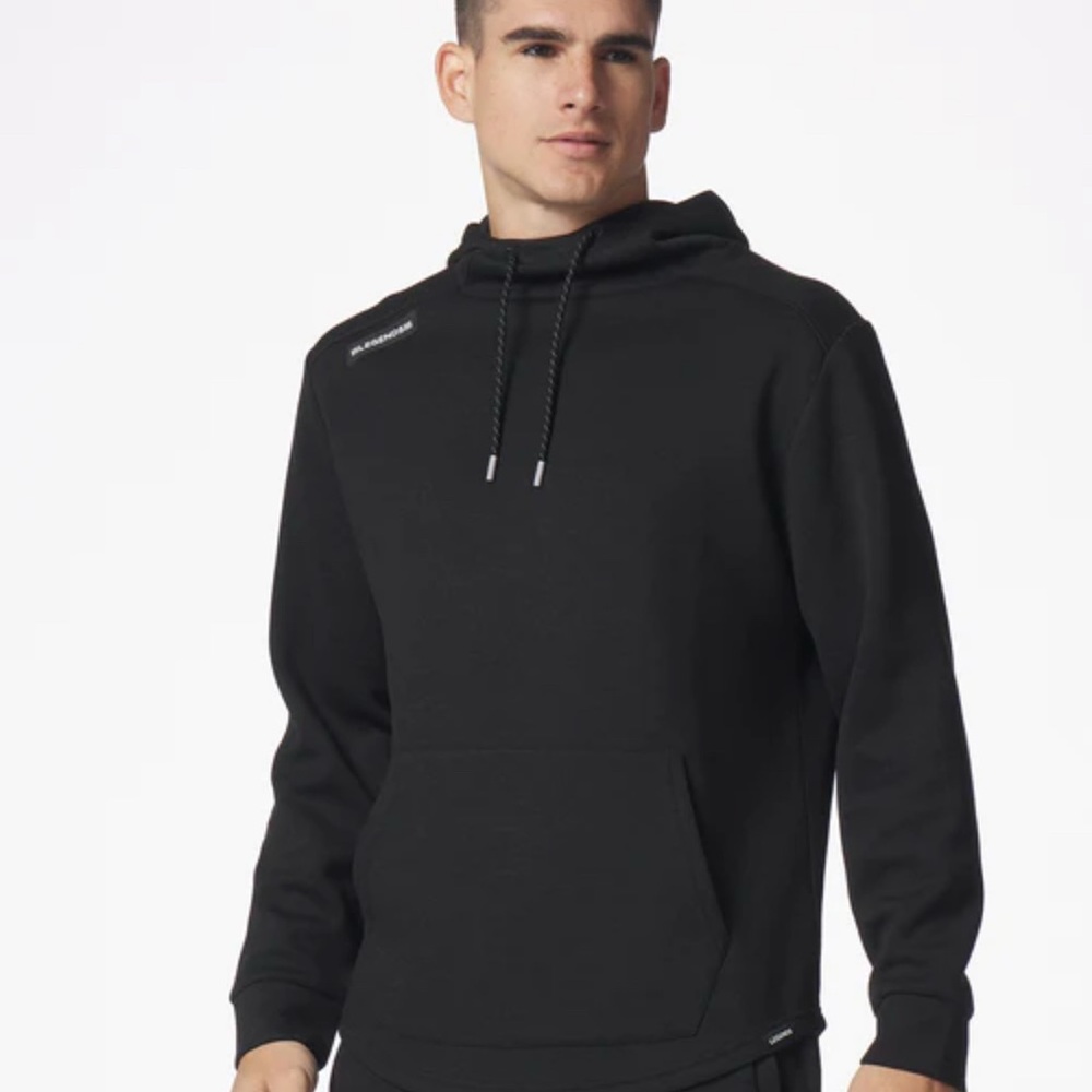 HAWTHORNE TECH HOODIE BLACK HEATHER